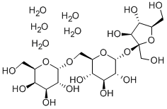 D-Raffinose Pentahydrate Structure