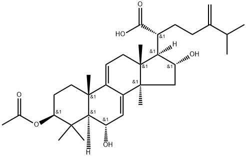 6alpha-Hydroxydehydropachymic acid Structure