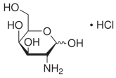 D-Galactosamine hydrochloride Structure