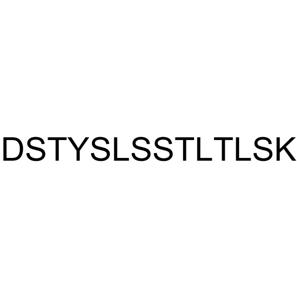 DSTYSLSSTLTLSK Structure