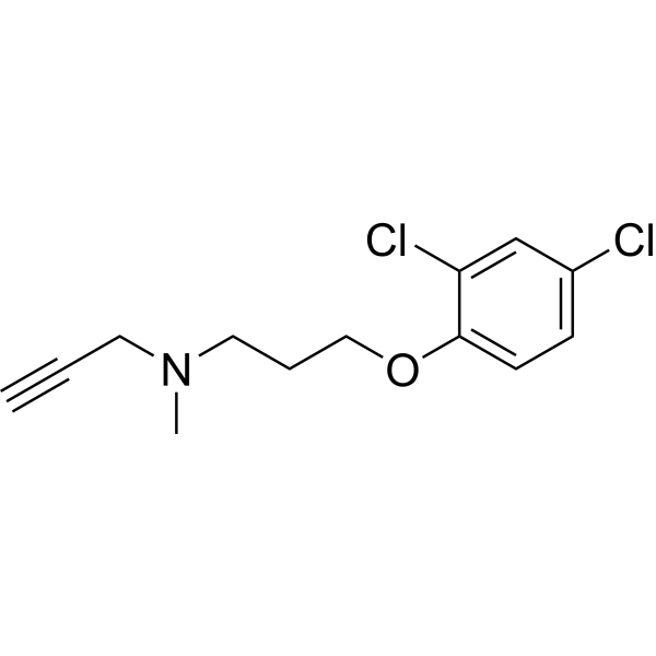 Clorgyline Structure