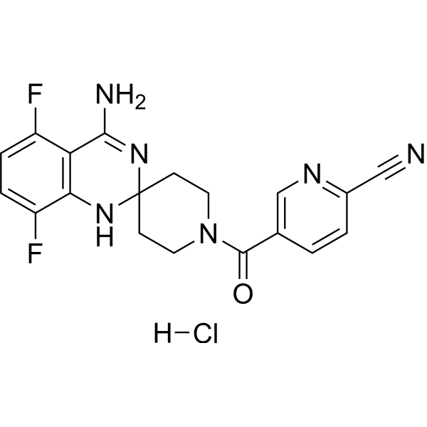 AR-C102222 hydrochloride  Structure