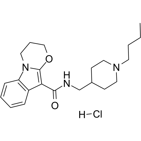 Piboserod hydrochloride Structure