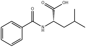 Benzoyl-DL-leucine Structure