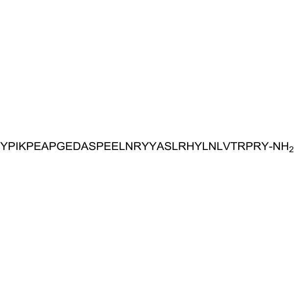 (Pro34)-Peptide YY (human) Structure