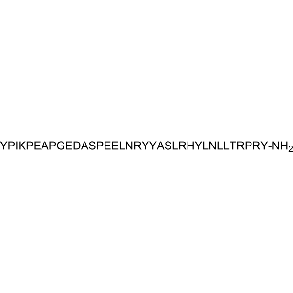 (Leu31, Pro34)-Peptide YY (human) Structure