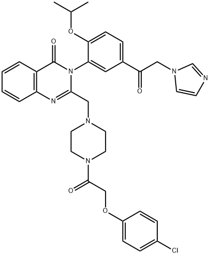 Imidazole ketone erastin Structure