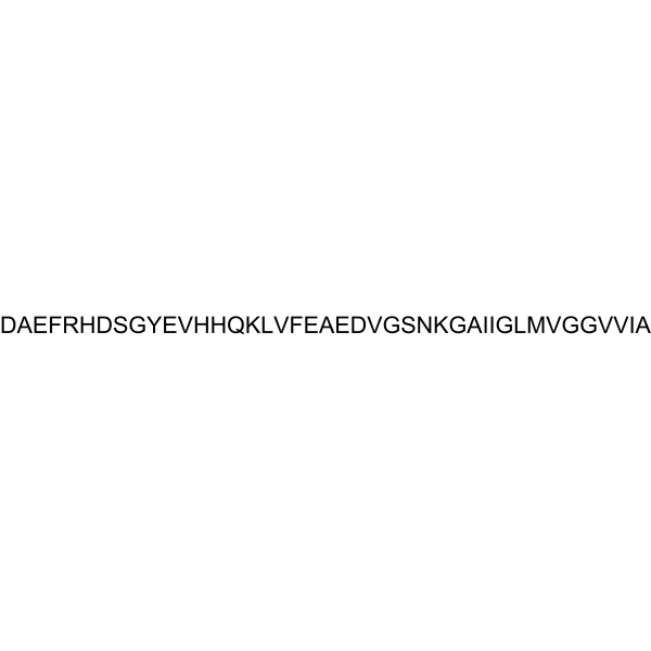 (Glu20)-Amyloid β-Protein (1-42) Structure