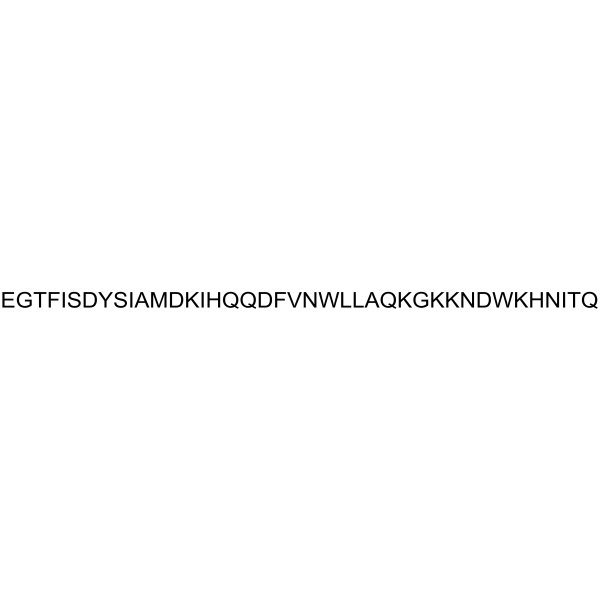 GIP (3-42), human Structure