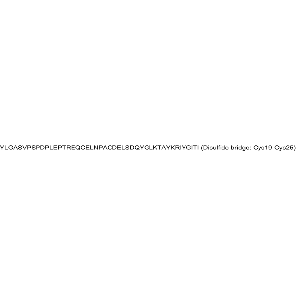 (Glu13, 17, 20)-Osteocalcin (1-46) (mouse) Structure