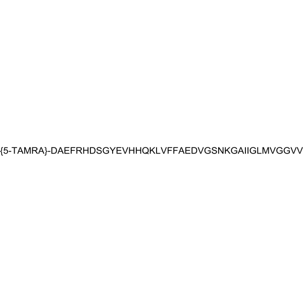 5-TAMRA-Amyloid β-Protein (1-40) Structure