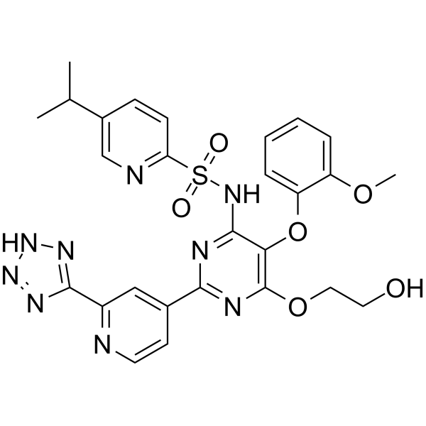 Tezosentan Structure