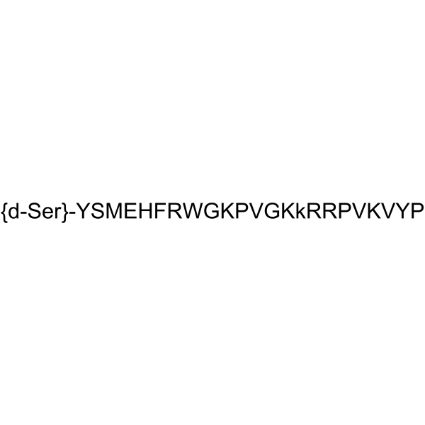 (D-Ser1)-ACTH (1-24) (human, bovine, mouse, ovine, porcine, rabbit, rat) Structure