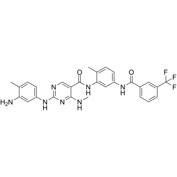 CHMFL-ABL-053  Structure