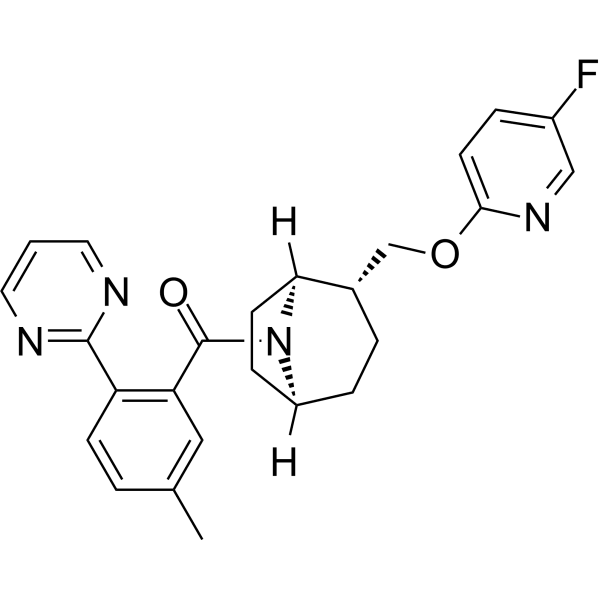 Fazamorexant Structure