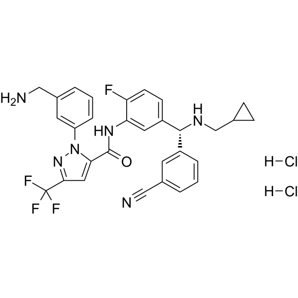 Berotralstat dihydrochloride Structure