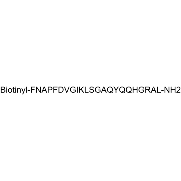 Biotinyl-Obestatin, rat Structure
