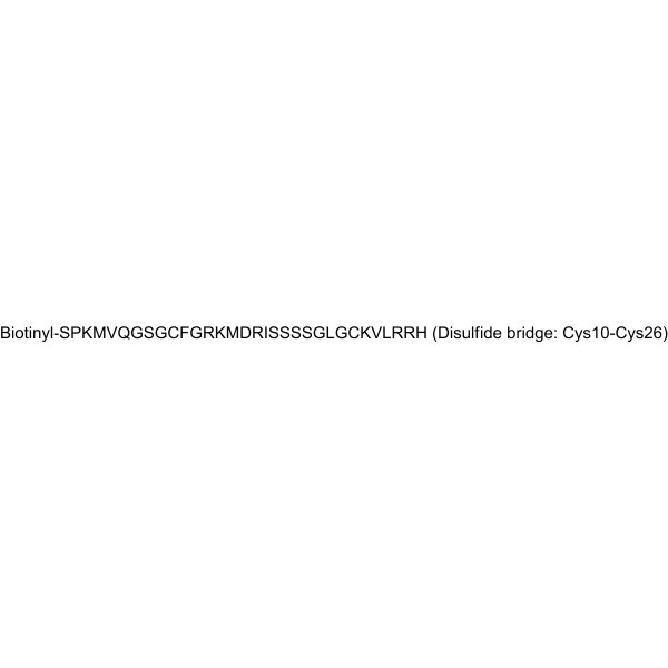 Biotinyl-BNP-32 (human) Structure
