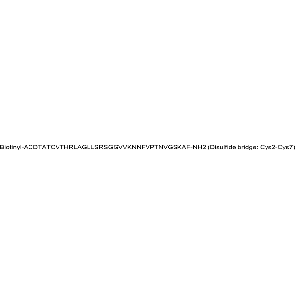 Biotinyl-α-CGRP (human) Structure