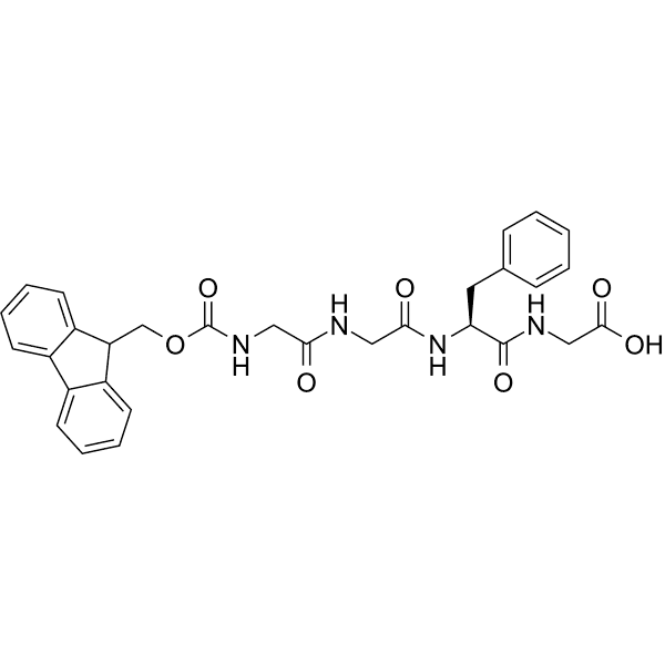 Fomc-Gly-Gly-Phe-Gly-OH Structure