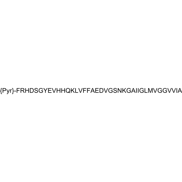 (Pyr3)-Amyloid β-Protein (3-42) Structure