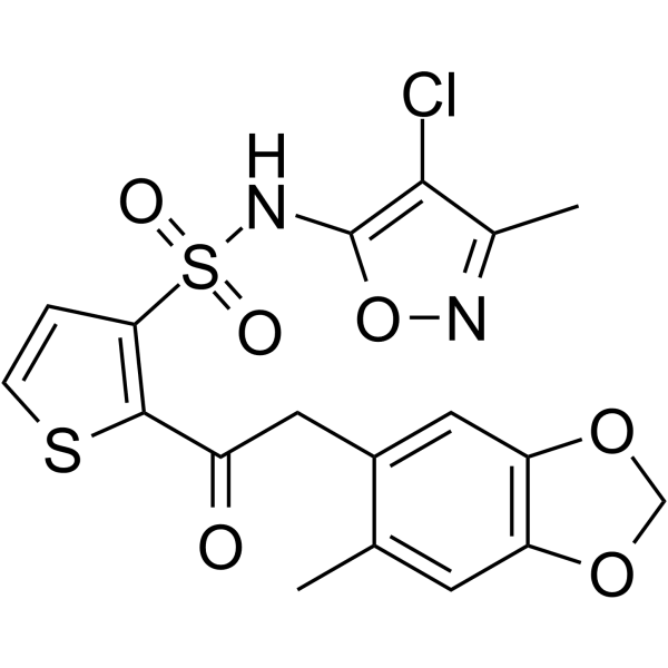 Sitaxsentan Structure