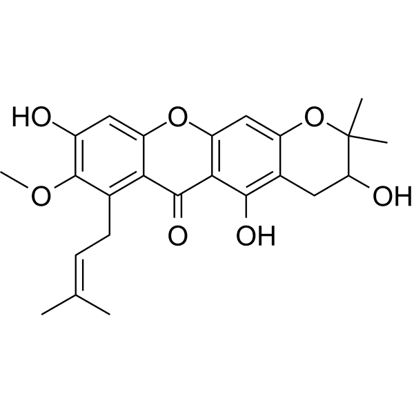 Mangostanol Structure