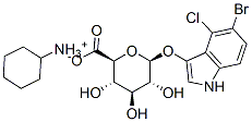 X-Gluc Dicyclohexylamine Structure