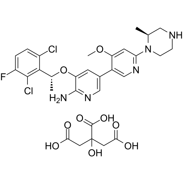 Envonalkib citrate  Structure