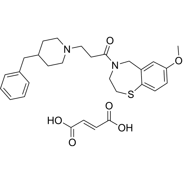 JTV-519 fumarate Structure