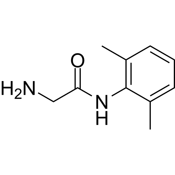 Glycinexylidide Structure