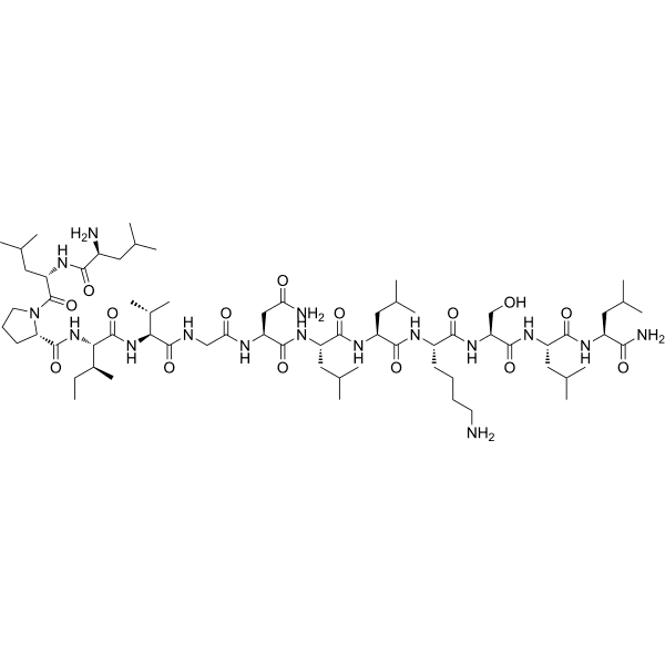 Temporin B Structure