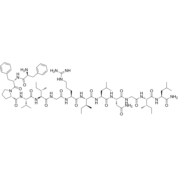Temporin G Structure