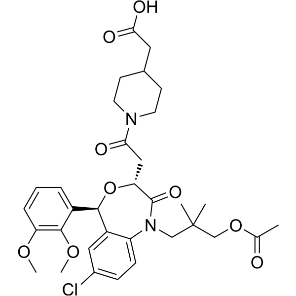 Lapaquistat acetate Structure