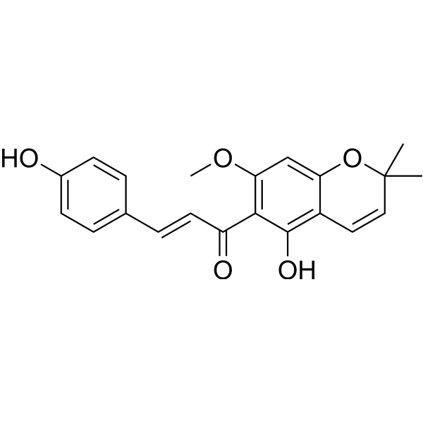 Xanthohumol C Structure