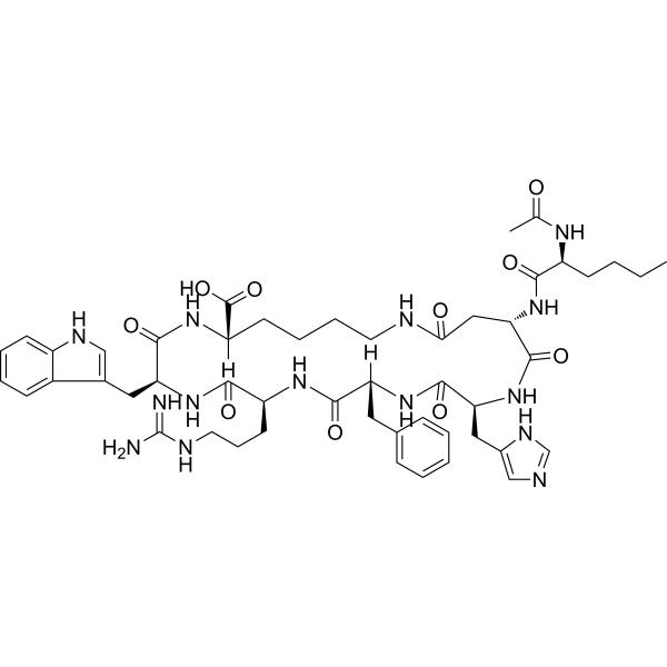 Bremelanotide Structure