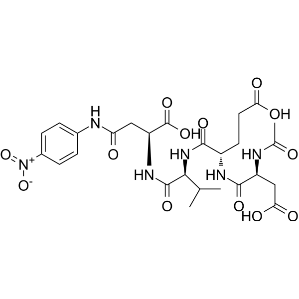 Ac-DEVD-pNA  Structure