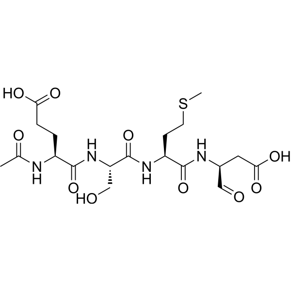 Ac-ESMD-CHO Structure