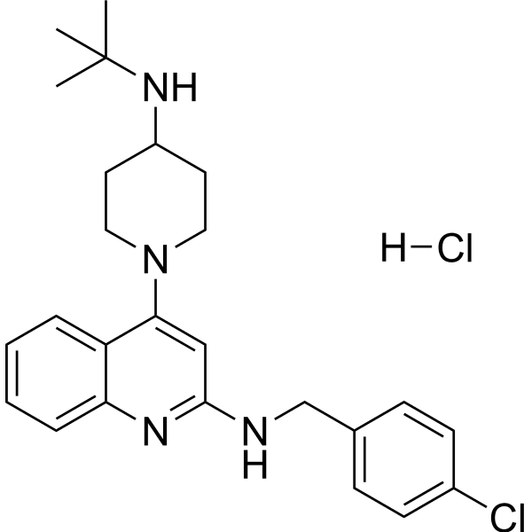 Ezurpimtrostat hydrochloride Structure