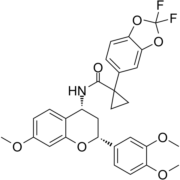 CFTR corrector 4  Structure