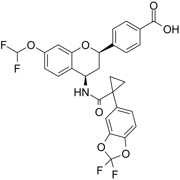 Galicaftor Structure