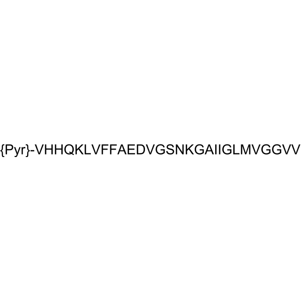 (Pyr11)-Amyloid β-Protein (11-40) Structure
