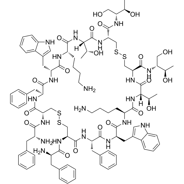 Octreotide dimer (parallel) Structure