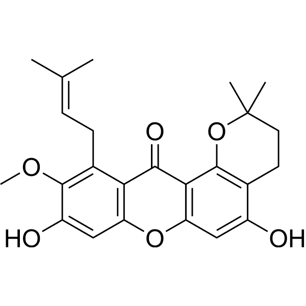 1-Isomangostin Structure