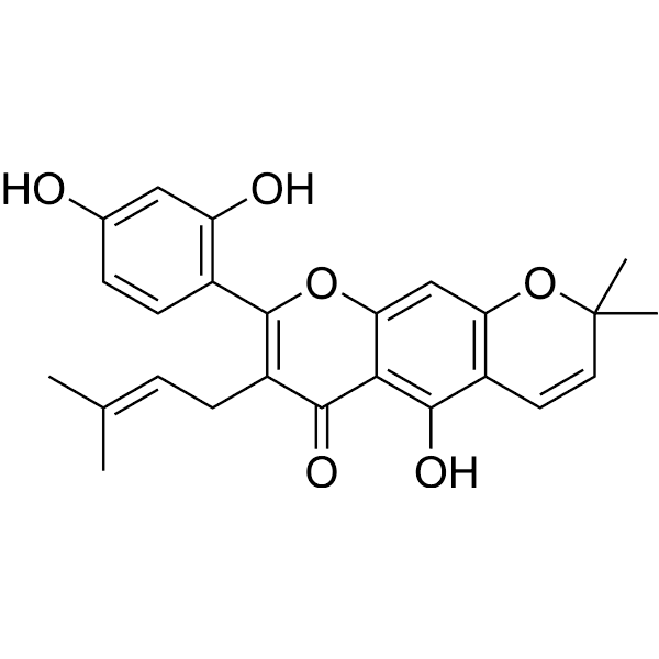 Cudraflavone B Structure