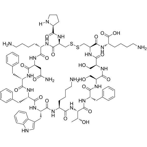 Cortistatin 14, human, rat Structure