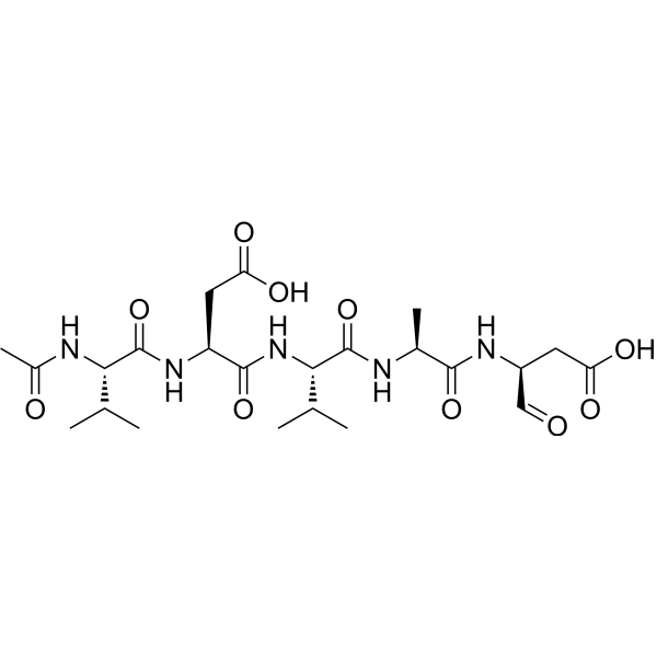 Ac-VDVAD-CHO Structure