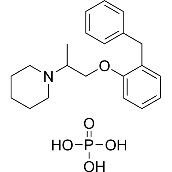 Benproperine phosphate Structure