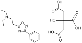 Oxolamine Citrate Structure