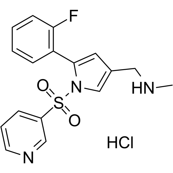 Vonoprazan hydrochloride Structure